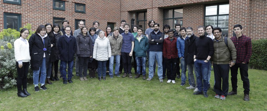 Group photo of attendees at MLLab Symposium 2018